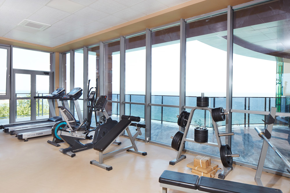Maintain Your Fitness Routine On Vacation Paradise Beach Residence Hotel